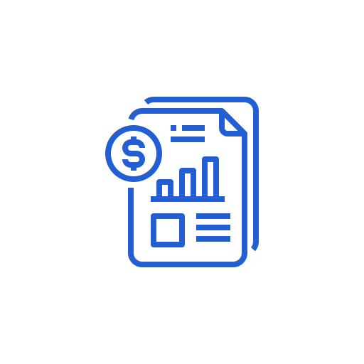 Financial Reporting Icon