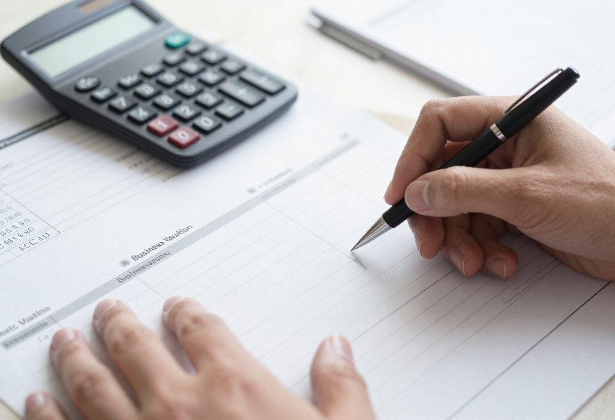 online business valuation services mockup