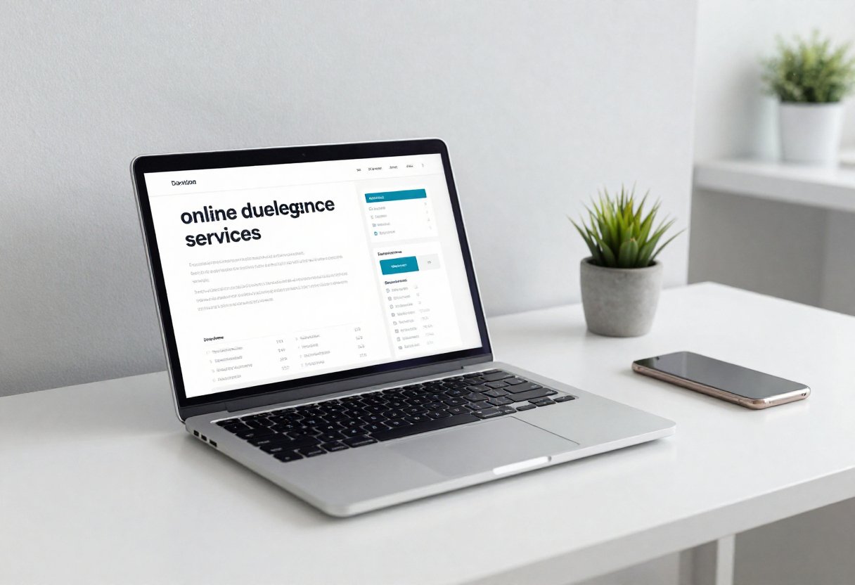 online due diligence
